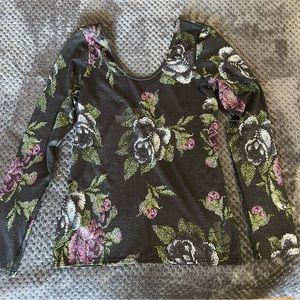 Lululemon flower long sleeve
